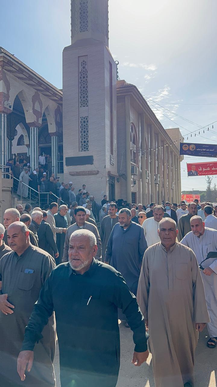 جانب من مشاركة اهل القرية في الوداع جانب من مشاركة اهل القرية في الوداع