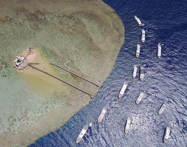 اعداد اللنشات حول شعاب ابو الكيزان