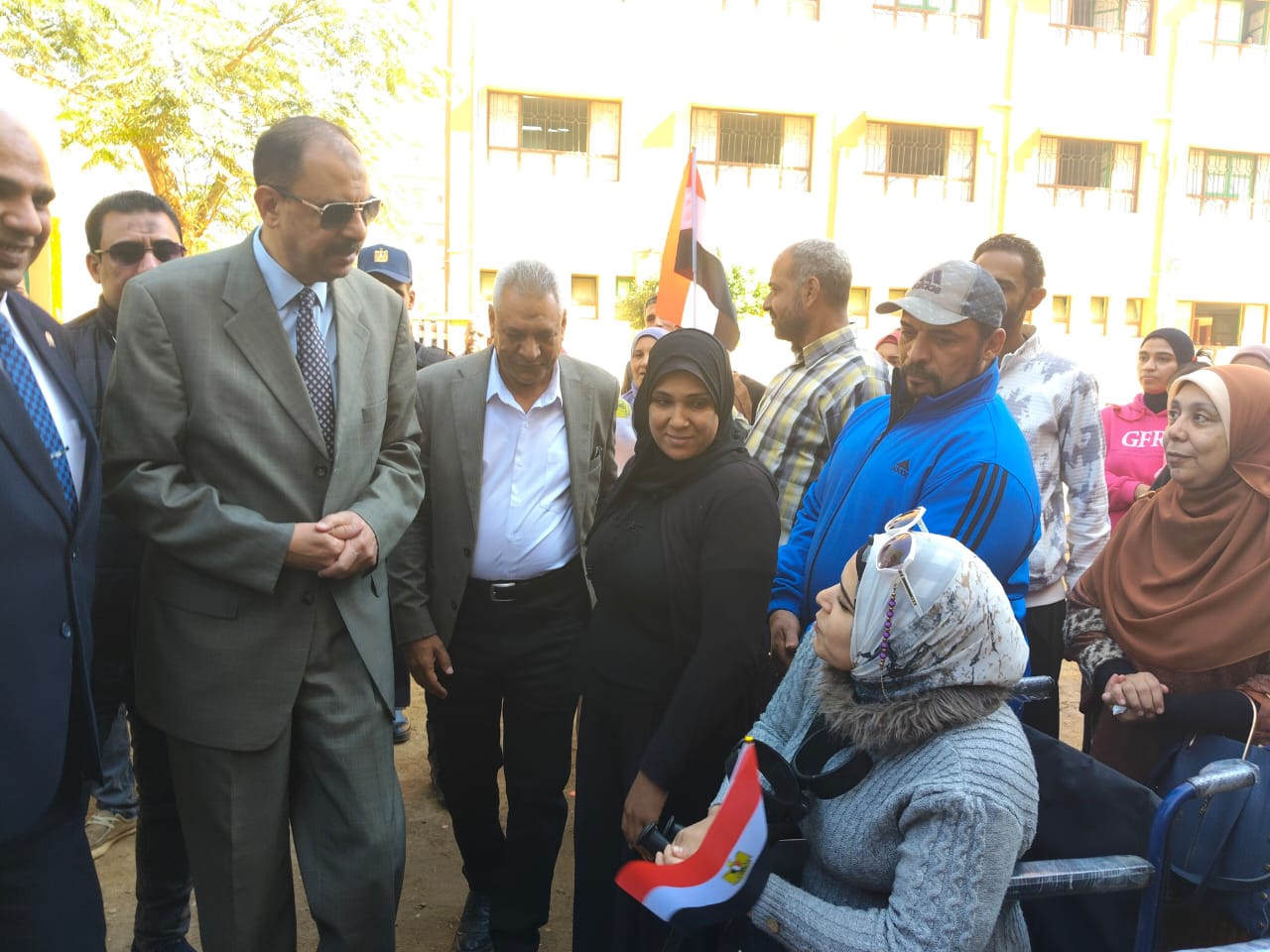 مع الناخبين