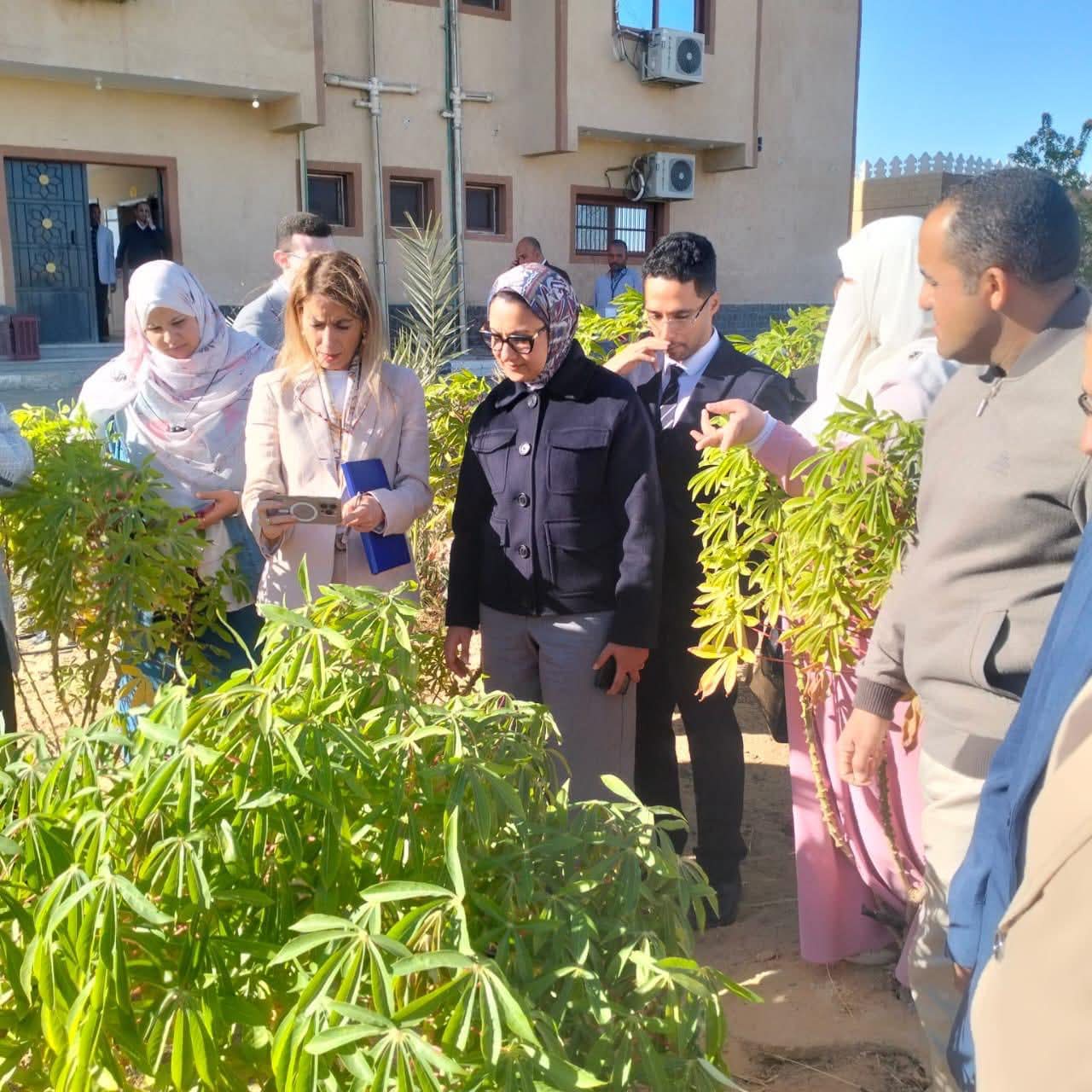 المدير الإقليمي لمكتب اليونسكو تتفقد المركز