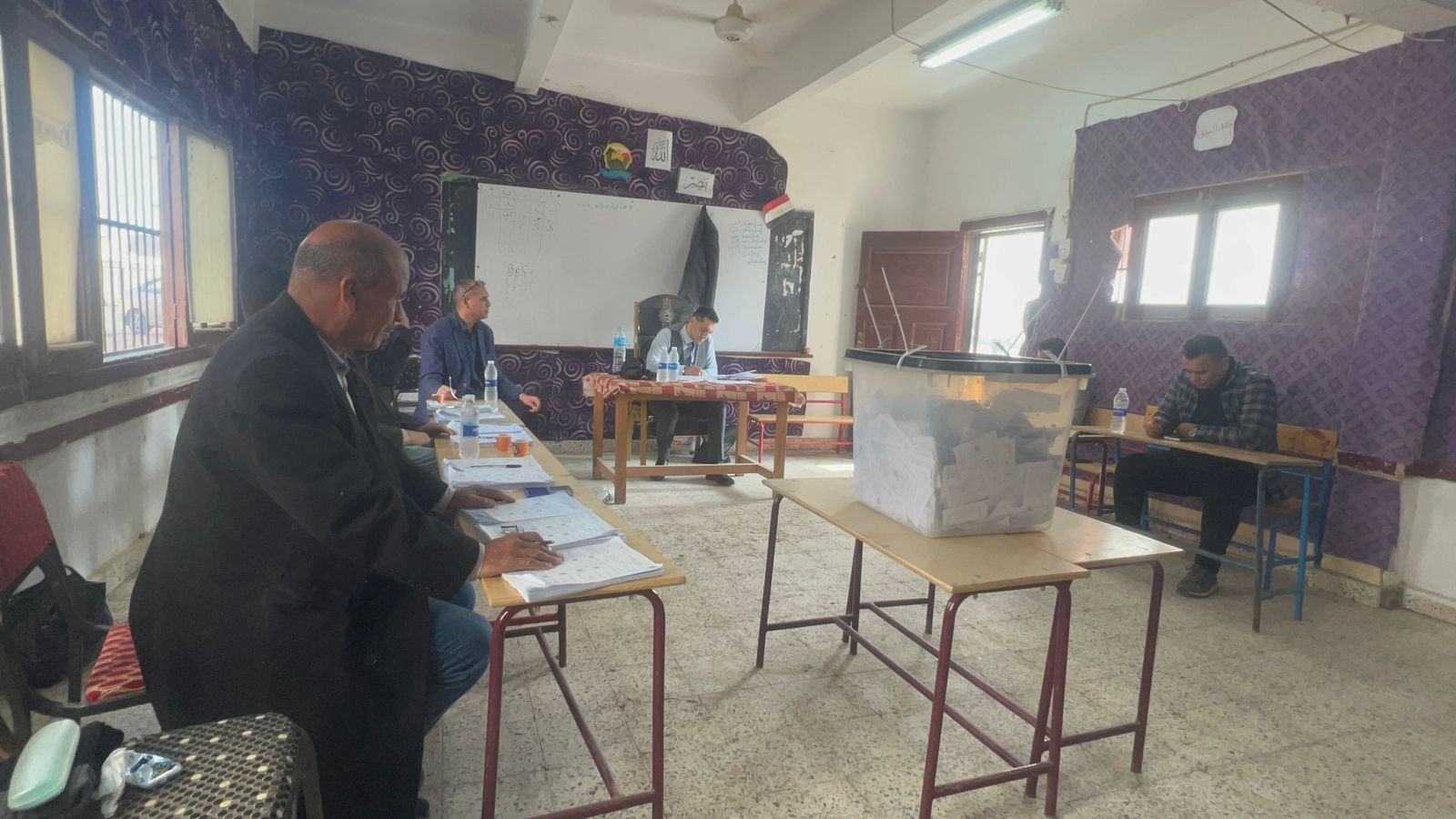 سير العملية الانتخابية