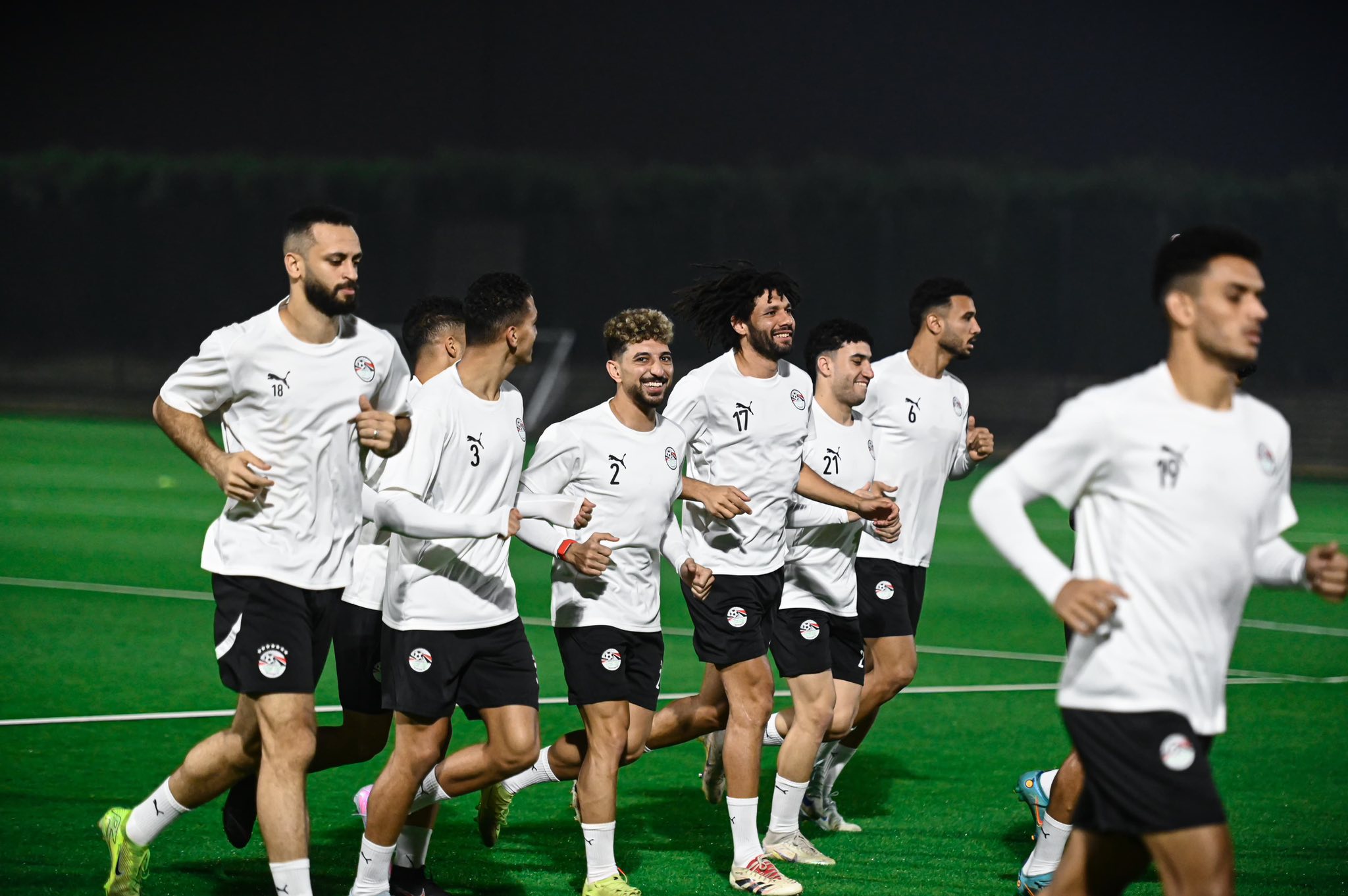 تدريب منتخب مصر استعدادا للامارات في كأس العرب (1)