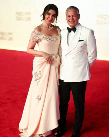 الفنانة أروى جودة وزوجها