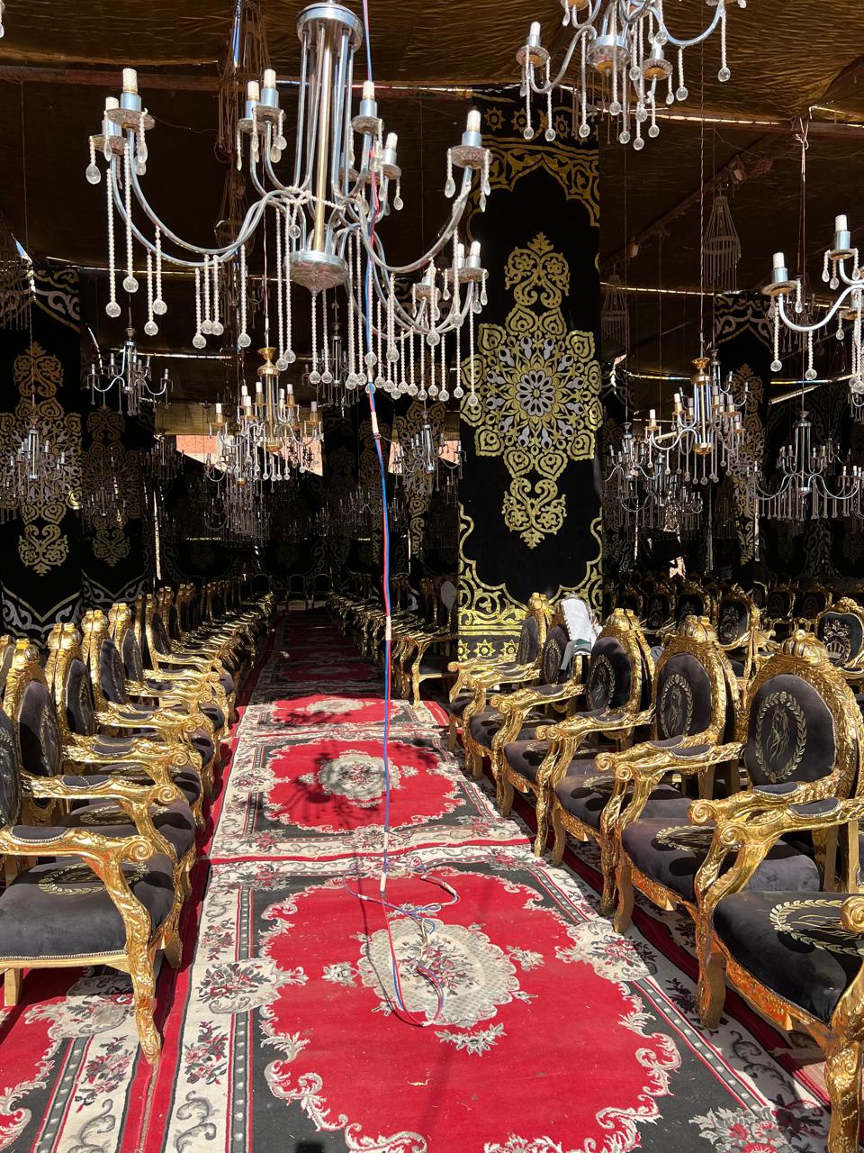 جانب من السرادق