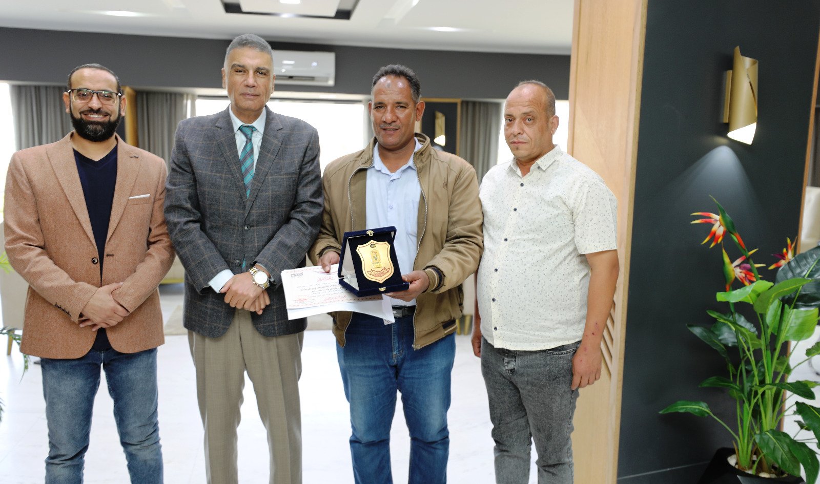 جانب من التكريم