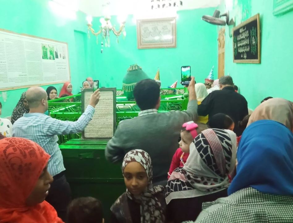 الاحتفال بمولد سيدى ابو الريش