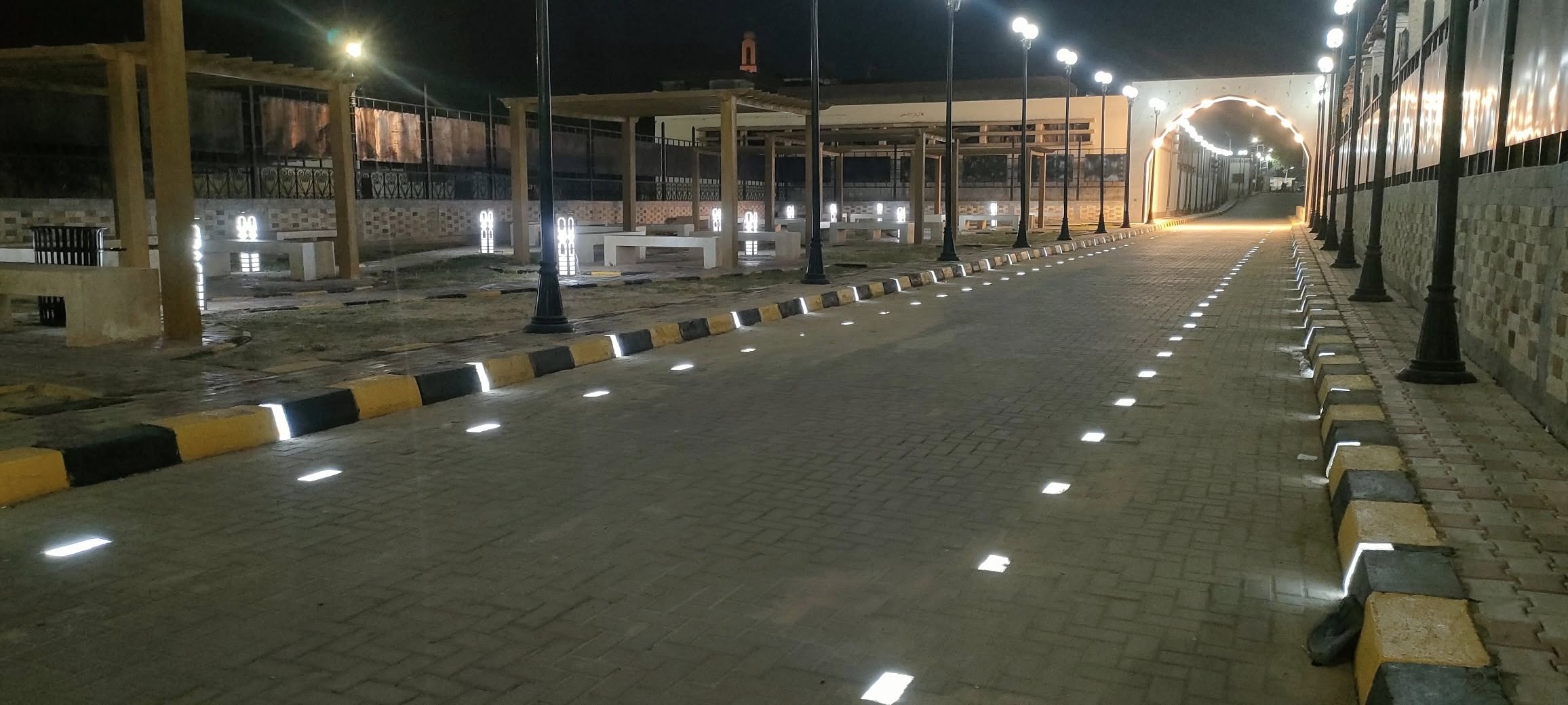 مسار العائلة المتجه لكنيسة العذراء مريم بسخا