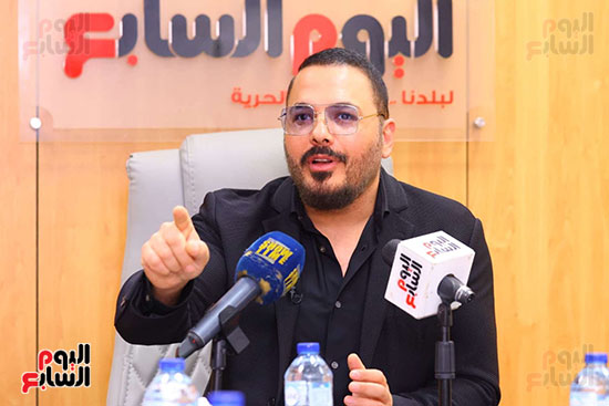 النجم رامى عياش فى ندوة اليوم السابع النجم رامى عياش فى ندوة اليوم السابع