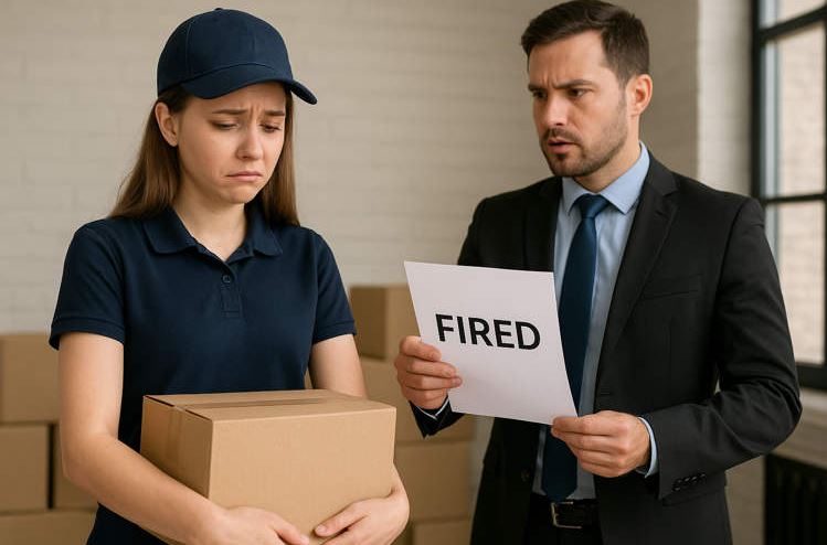 طرد موظفة من شركتها لسبب غريب