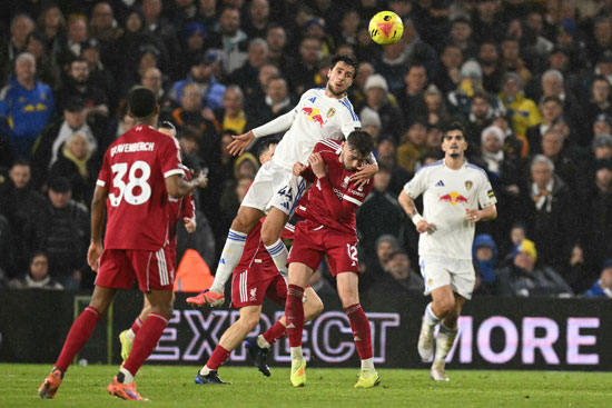 مباراة ليفربول وليدز