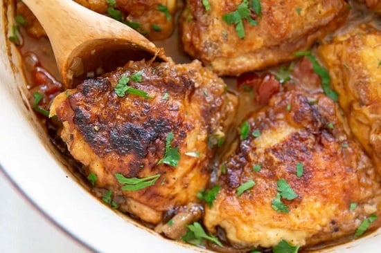 دجاج مشوي بالخضار دجاج مشوي بالخضار