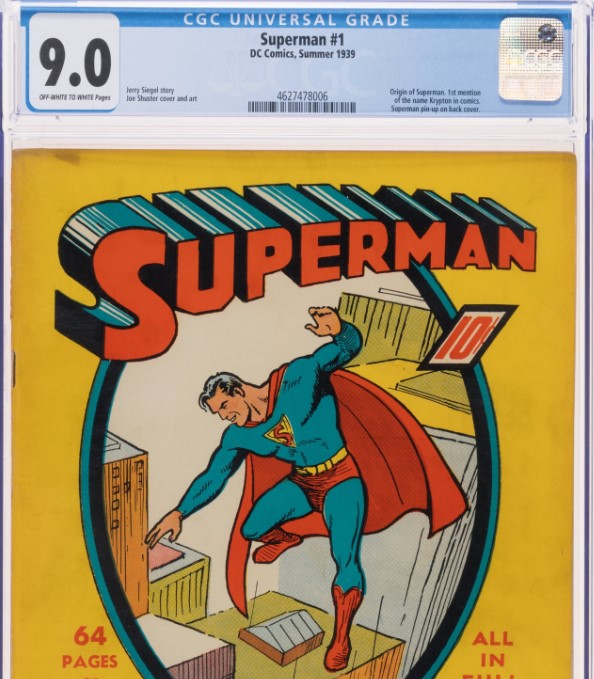 غلاف سوبر مان