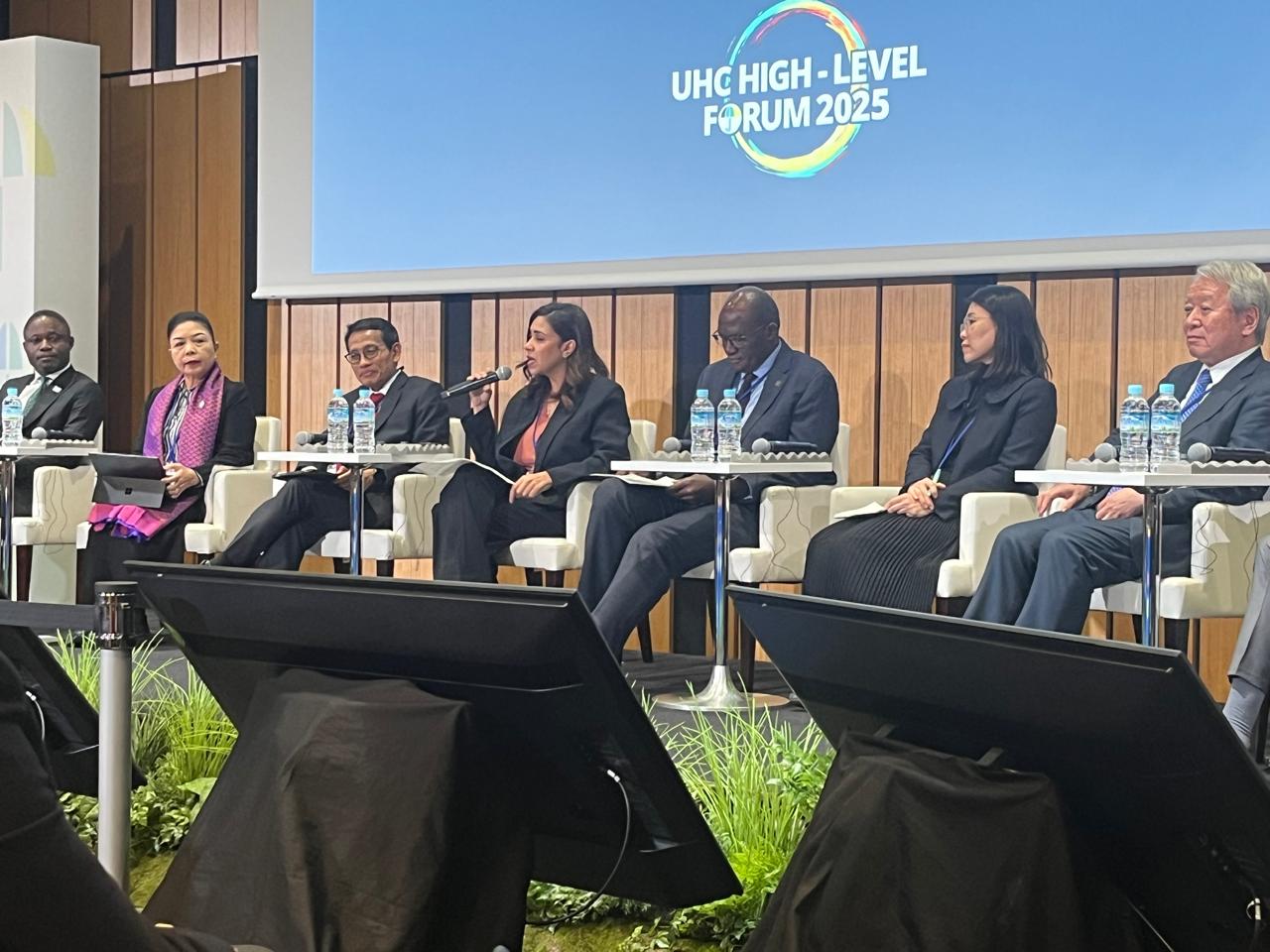 الجلسة الوزارية للدورة الثانية من منصة UHC Knowledge Hub في اليابان الجلسة الوزارية للدورة الثانية من منصة UHC Knowledge Hub في اليابان