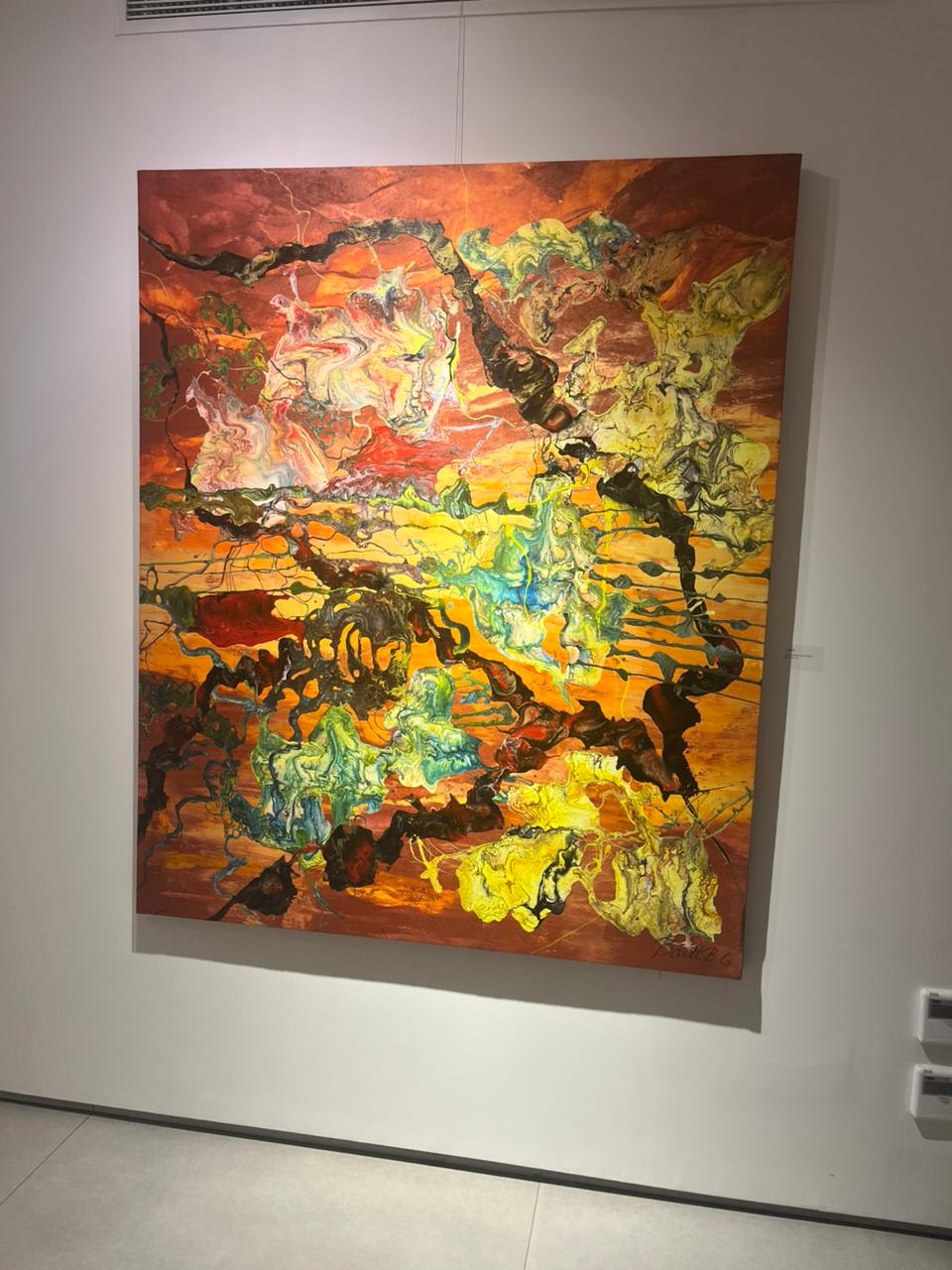 معرض الفنانة العالمية بريت بطرس غالي بجاليري بيكاسو (8)