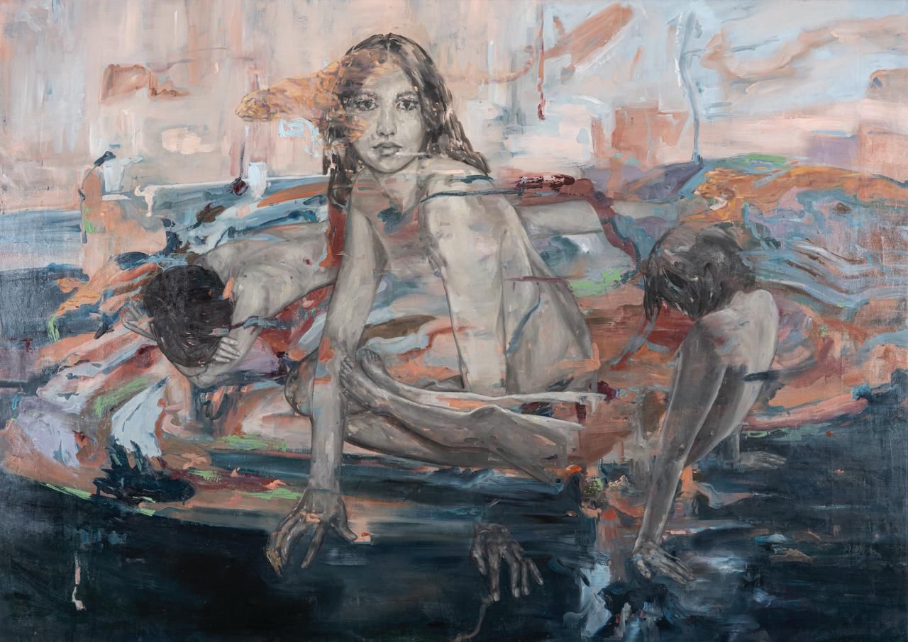 إحدى لوحات ايه جميل