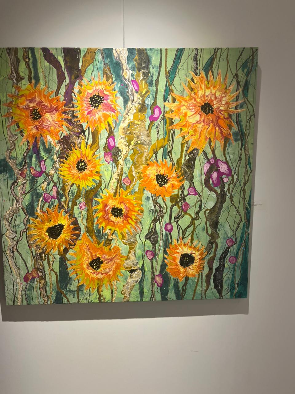 معرض الفنانة العالمية بريت بطرس غالي بجاليري بيكاسو (5)