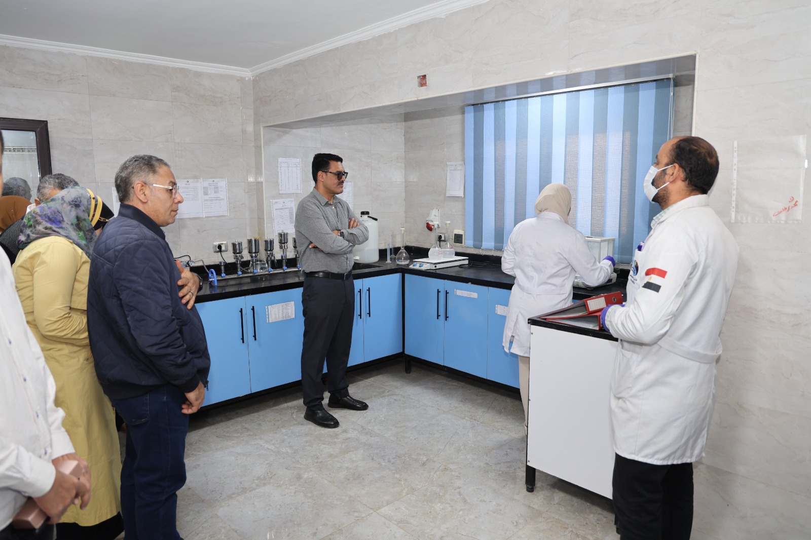 تطوير المعامل بالمحطات