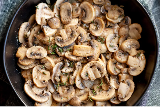 طريقة عمل المشروم المطبوخ