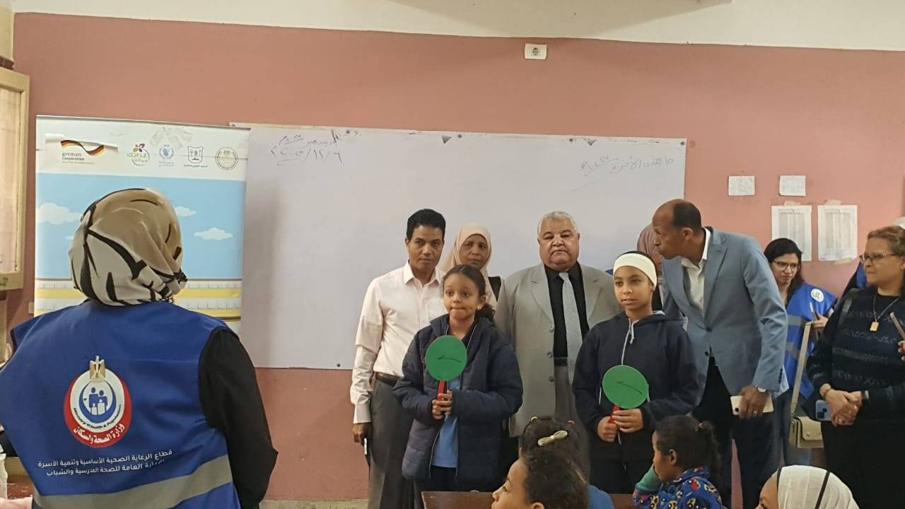 الحملة تهدف لتوعية التلاميذ بأساسيات التغذية الصحية السليمة