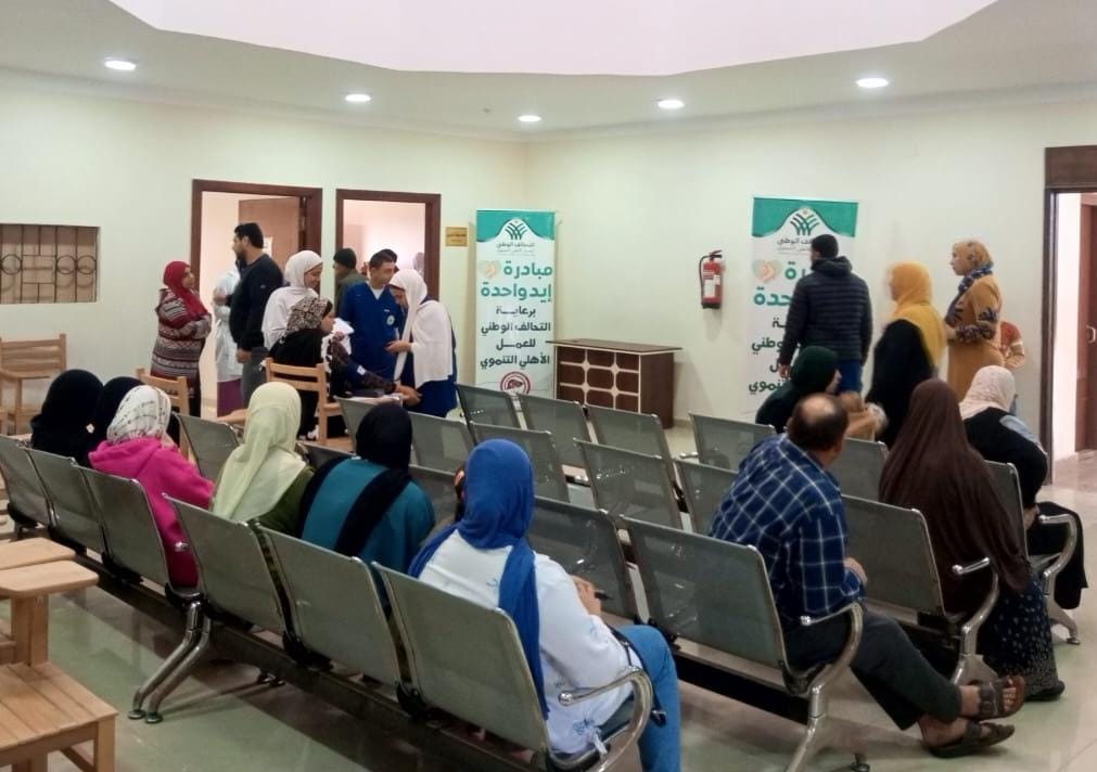 جمعية رعاية مرضى الكبد عضو التحالف الوطني تنظم قافلة طبية شاملة (1)