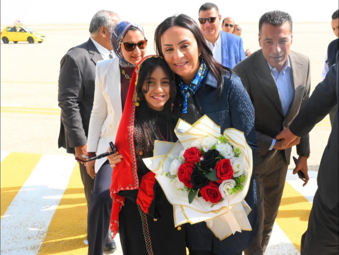 مع وزيرة التضامن الاجتماعي