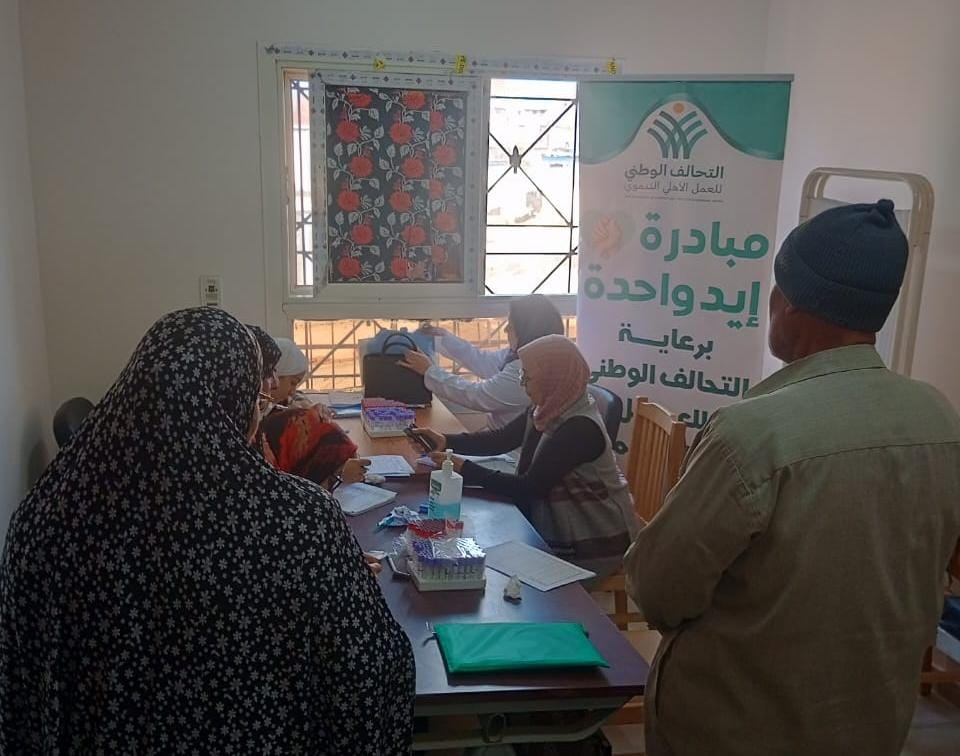 جمعية رعاية مرضى الكبد عضو التحالف الوطني تنظم قافلة طبية شاملة (2)