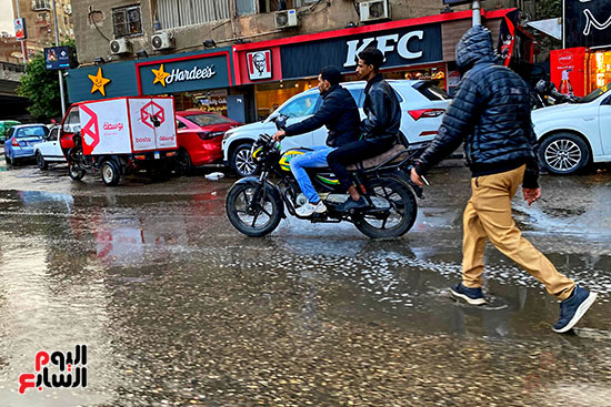 سقود امطار  بالجيزة (5)