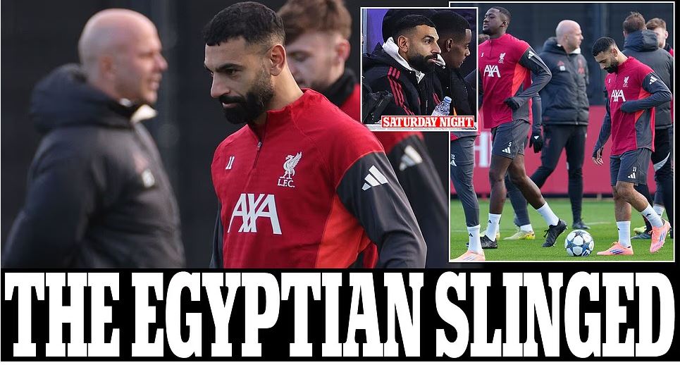 لاعب ليفربول محمد صلاح في ديلي ميل