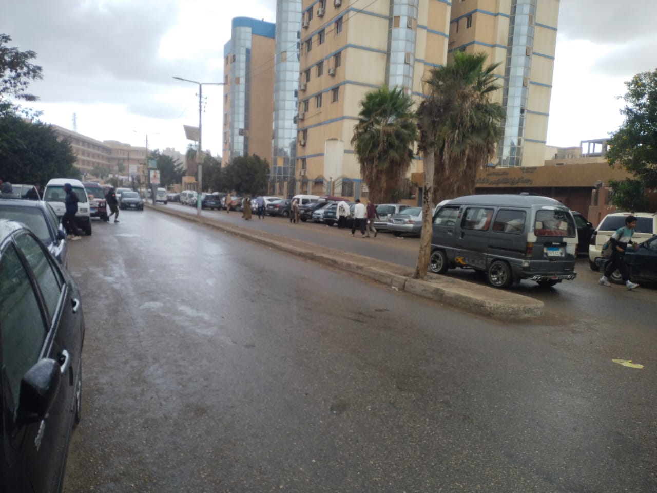 الأمطار تضرب القليوبية