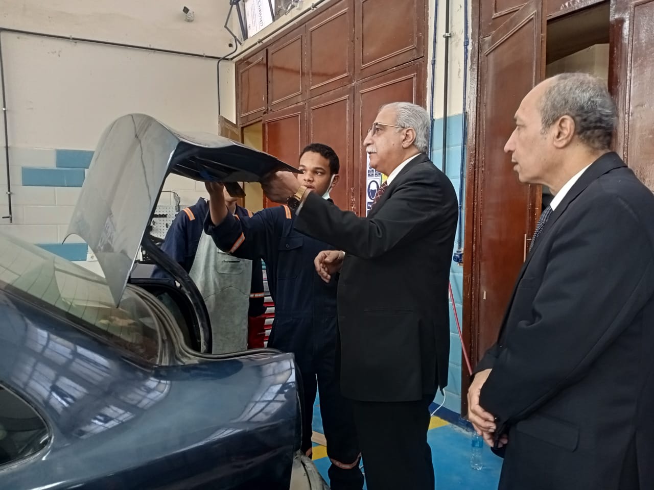 متابهعة أعمال الصيانة