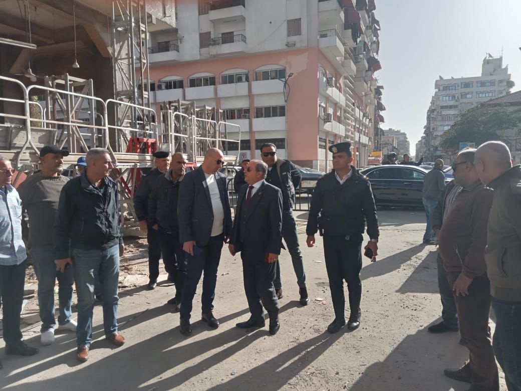 جولة المحافظ لمتابعة التطوير