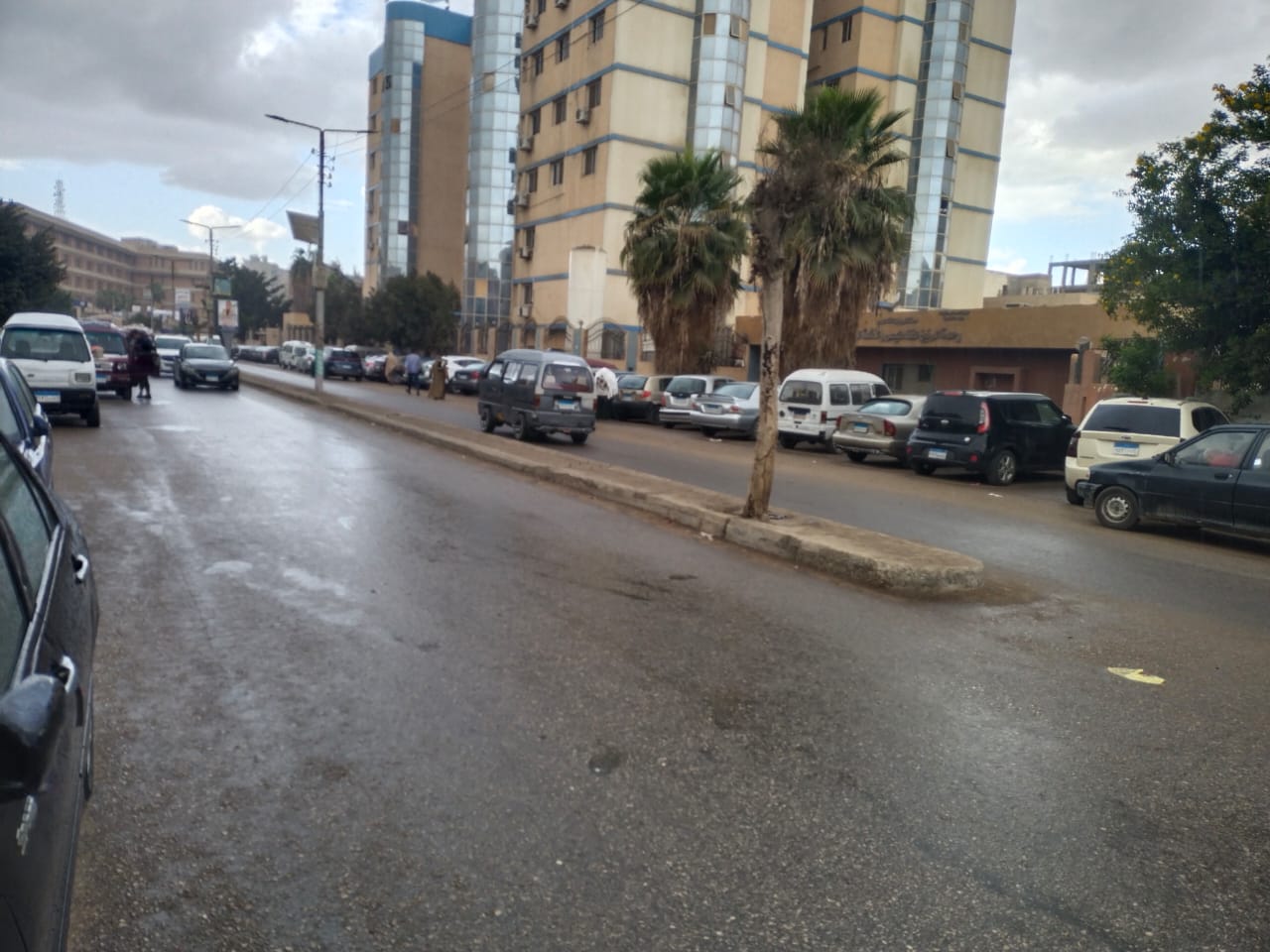الأمطار بشوارع القليوبية