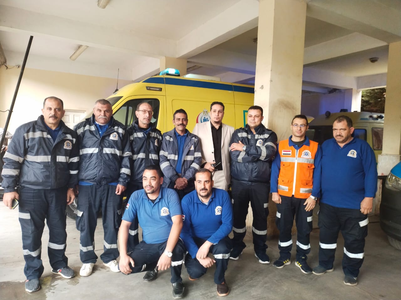 الأطقم الإسعافية بالقليوبية