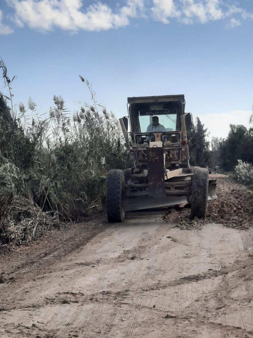 تهميد طريق بمركز الرياض تهميد طريق بمركز الرياض