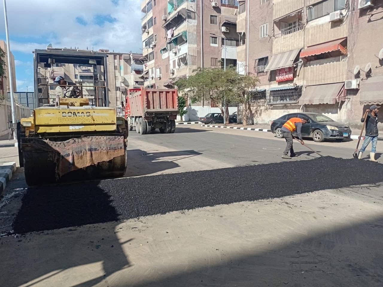 رصف الشوارع رصف الشوارع