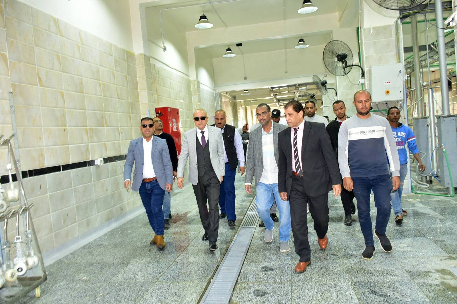 جولة داخل المجزر النصف آلى بقرية الحبيل جولة داخل المجزر النصف آلى بقرية الحبيل