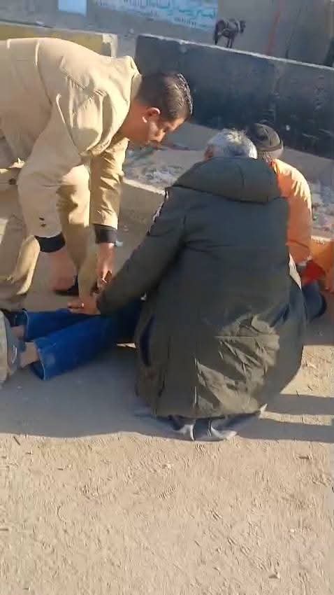 تدخل مشرف إسعاف بنى سويف