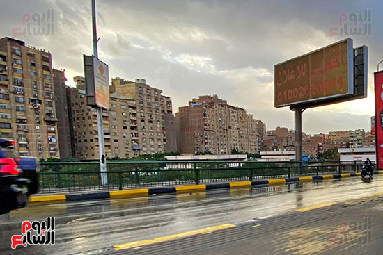 سقود امطار  بالجيزة (1)