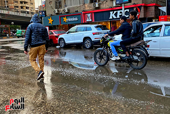 سقود امطار  بالجيزة (4)