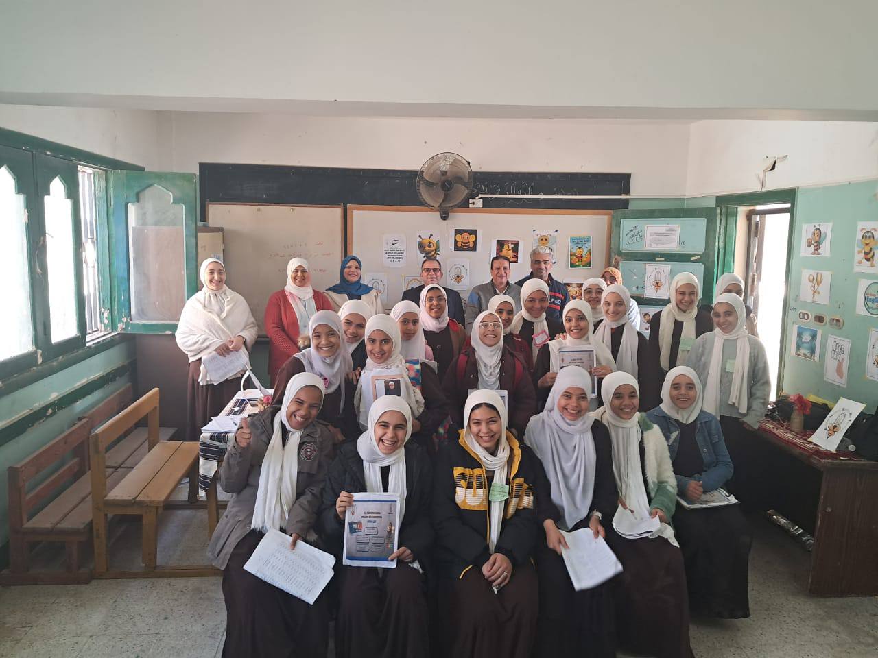 فعاليات التصفيات الأولية لمسابقة نحلة الأزهر للتهجي بمعاهد منطقة كفر الشيخ الأزهرية