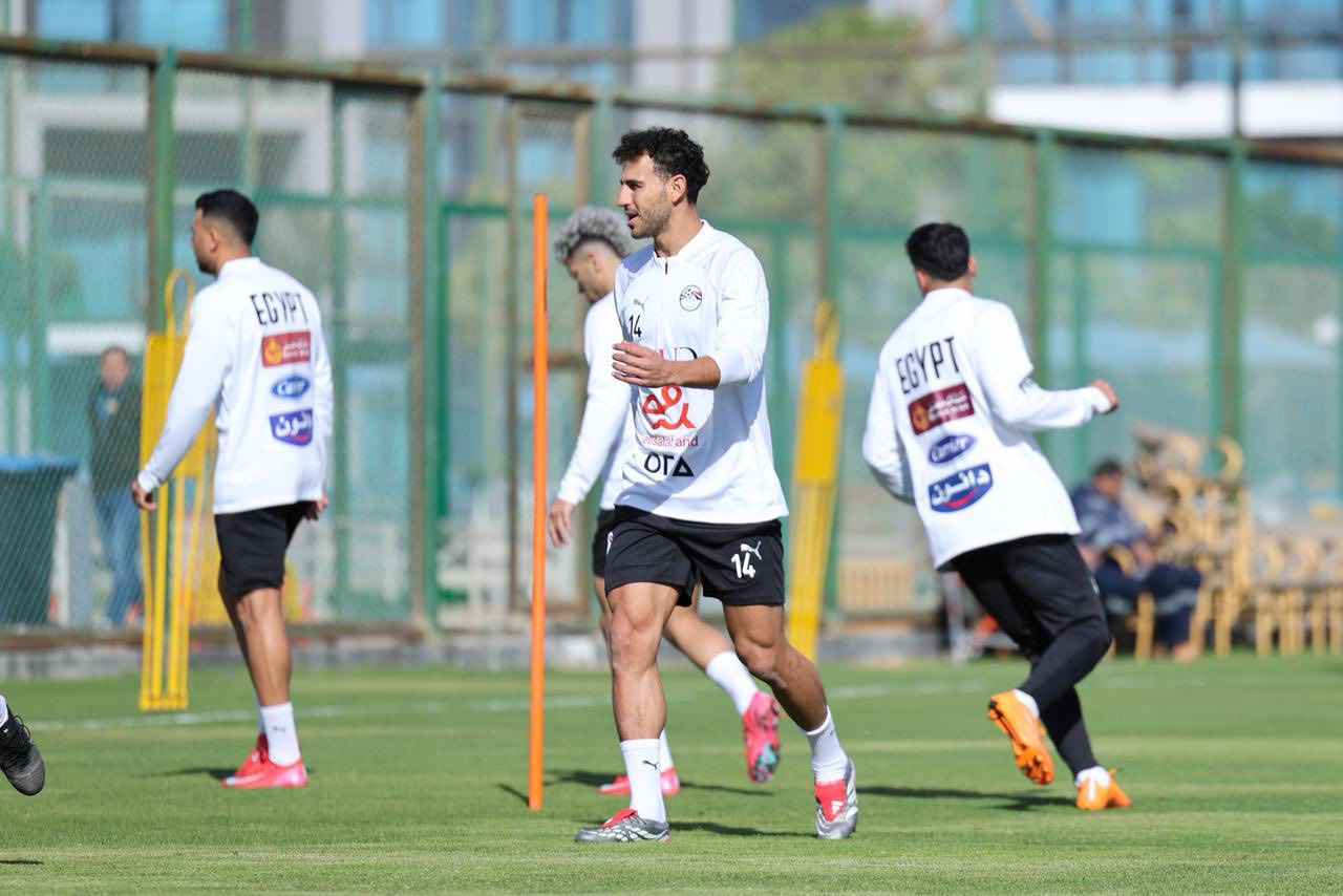 حمدي فتحي في التدريبات حمدي فتحي في التدريبات