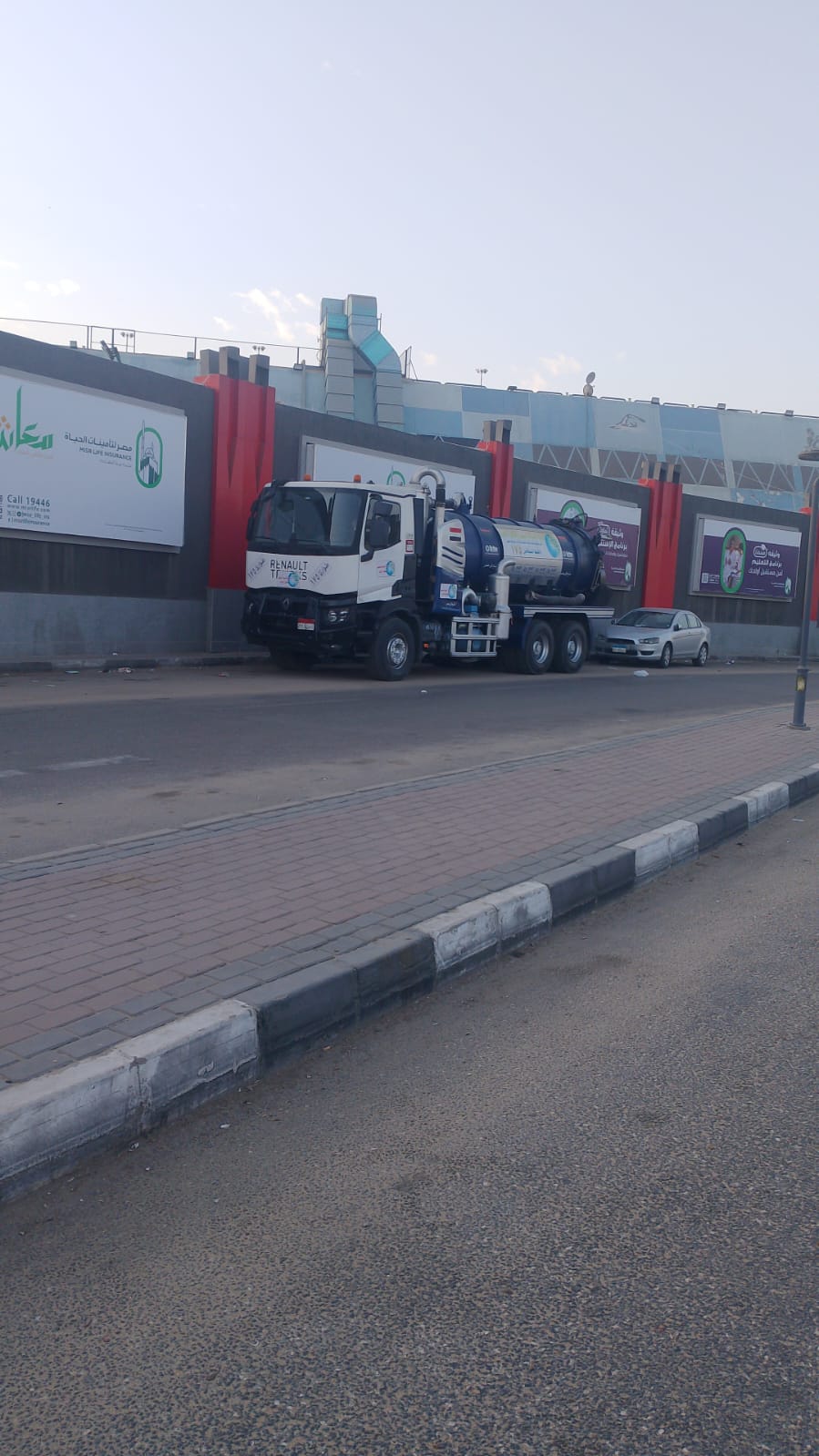 انتشار معدات شفط مياه الأمطار بشوارع القاهرة (2)