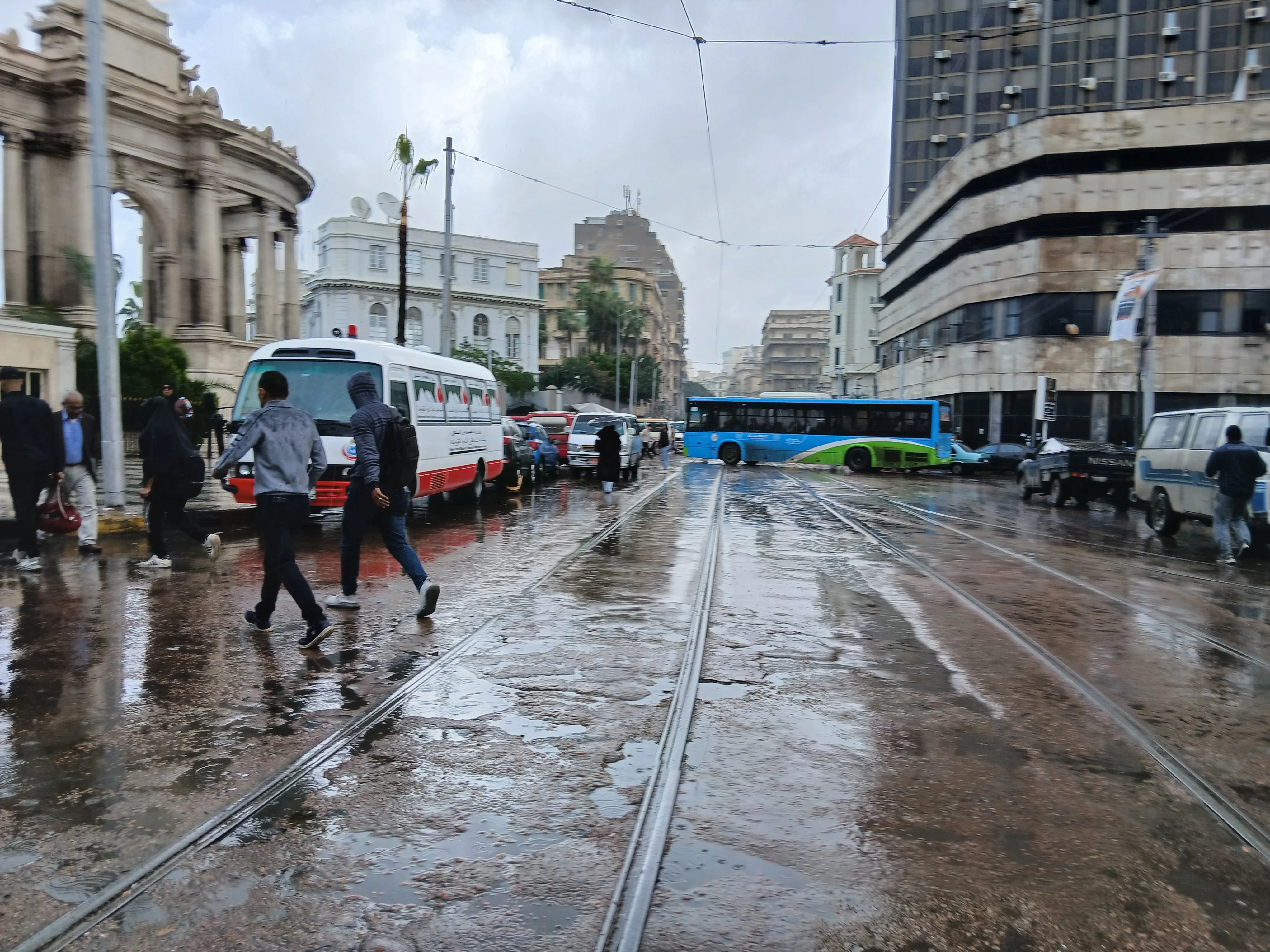 أمطار فى الإسكندرية أمطار فى الإسكندرية