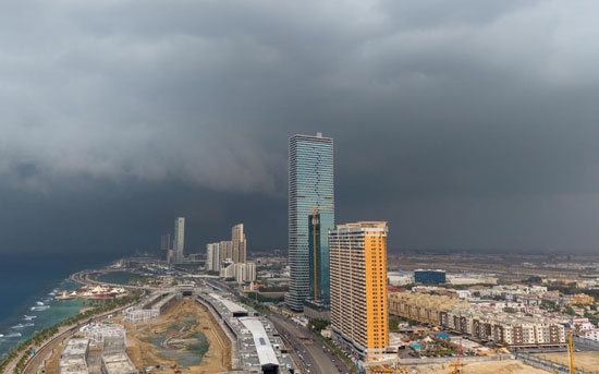 طقس السعودية عاصفة تضرب جدة طقس السعودية عاصفة تضرب جدة