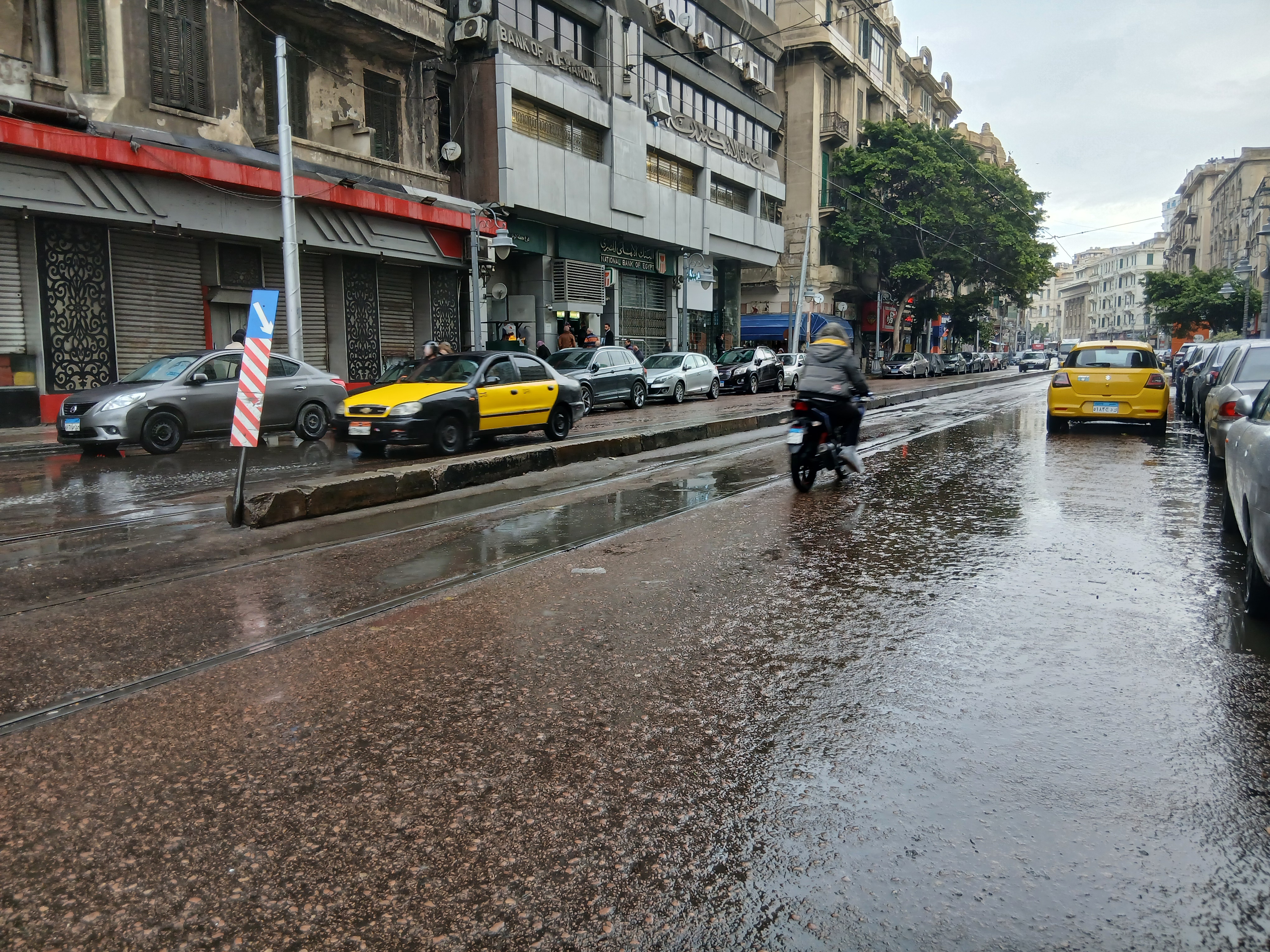 امطار غزيرة علي الإسكندرية امطار غزيرة علي الإسكندرية