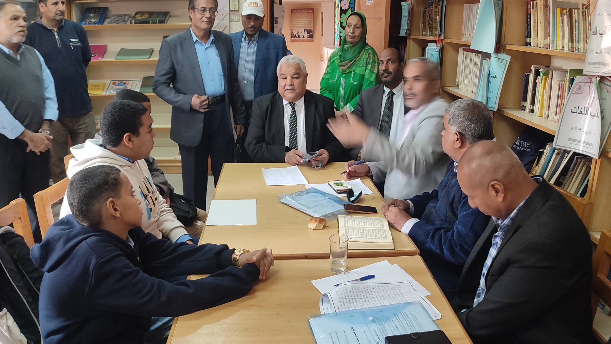 وكيل تعليم الأقصر يتابع ختام مسابقة القرآن الكريم وتسليم التابلت