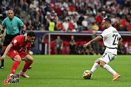 أفشا خلال المباراة أفشا خلال المباراة