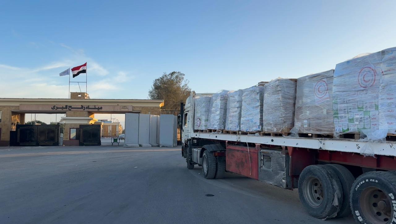 إطلاق قوافل زاد العزة إلى غزة إطلاق قوافل زاد العزة إلى غزة