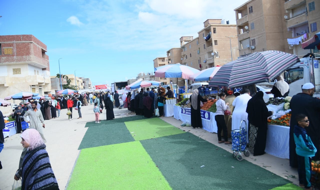 سوق اليوم الواحد في حي الشروق - مرسى مطروح سوق اليوم الواحد في حي الشروق - مرسى مطروح