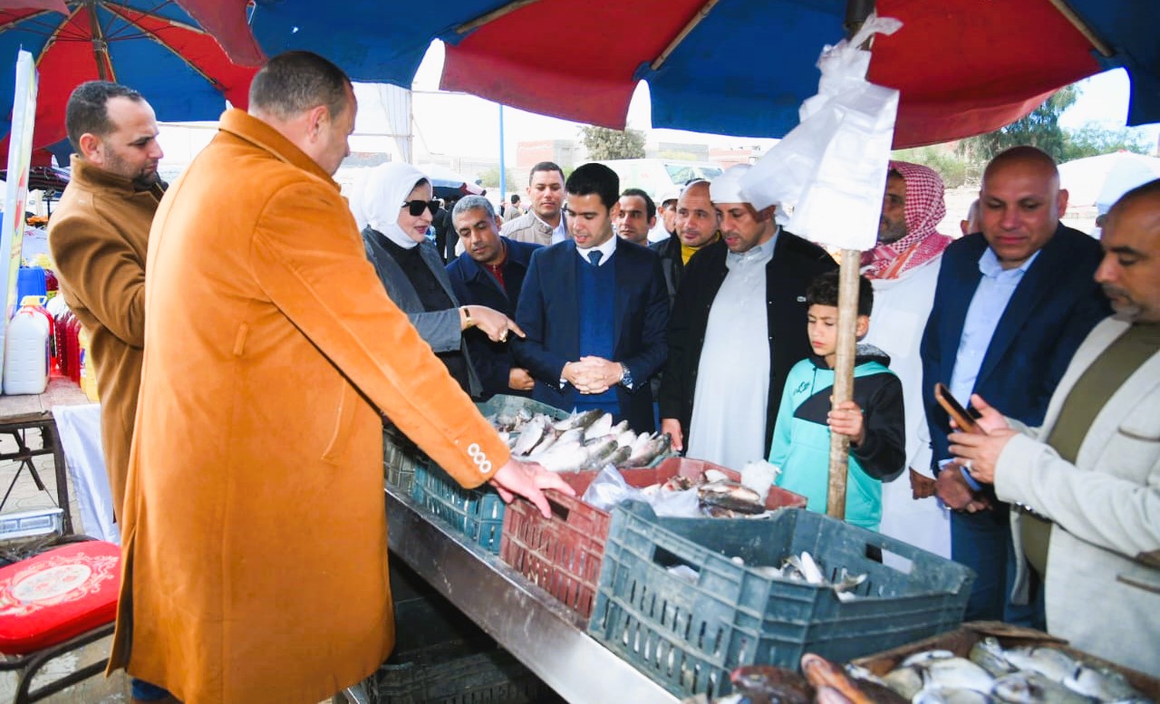 توفير اسماك ولحوم باسعار مخفضة - سوق اليوم الواحد بمطروح توفير اسماك ولحوم باسعار مخفضة - سوق اليوم الواحد بمطروح